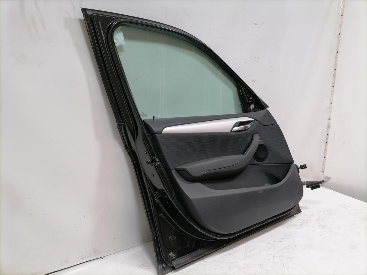 BMW X1 E84 original T&uuml;r vorn links 475 Blacksapphire Rohbau Bj.2013